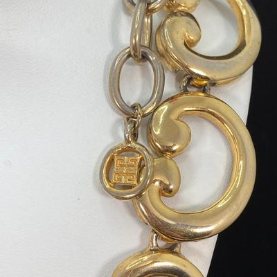 LOT 117: All That Glitters - Tagged Gold Tone Necklace Collection
