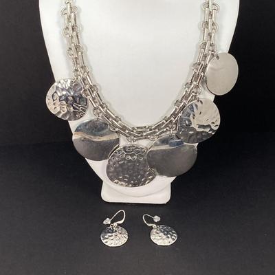 LOT 119: Silver Tone Jewelry Collection - Lci, Napier, Trifari and More