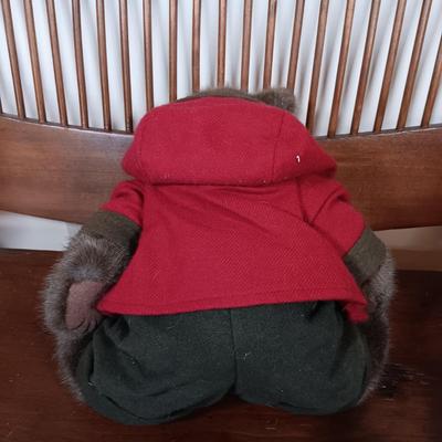 LOT 121: Vintage Composite Doll with Boyd's Bears