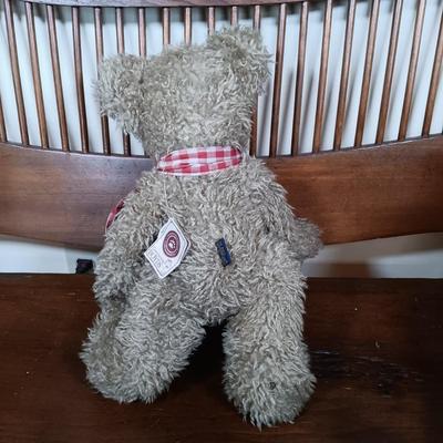 LOT 121: Vintage Composite Doll with Boyd's Bears