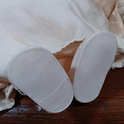 LOT 121: Vintage Composite Doll with Boyd's Bears