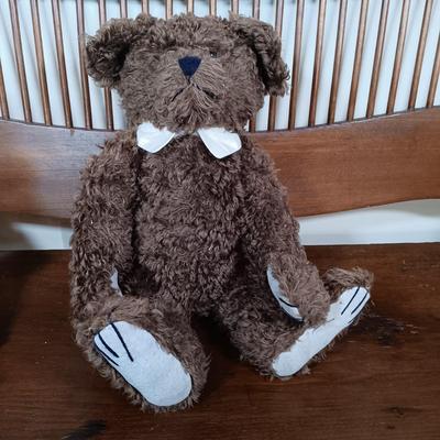 LOT 121: Vintage Composite Doll with Boyd's Bears