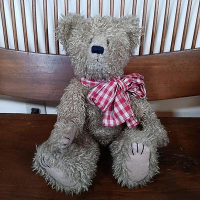 LOT 121: Vintage Composite Doll with Boyd's Bears