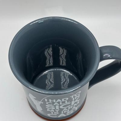 LOT 128: Zippo Maxon Pocket Knife, German Beer Stein and Fishing Coffee Mug