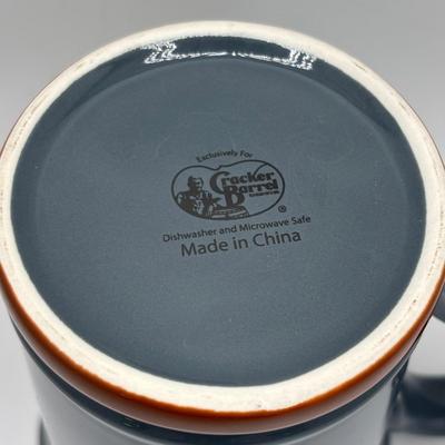 LOT 128: Zippo Maxon Pocket Knife, German Beer Stein and Fishing Coffee Mug