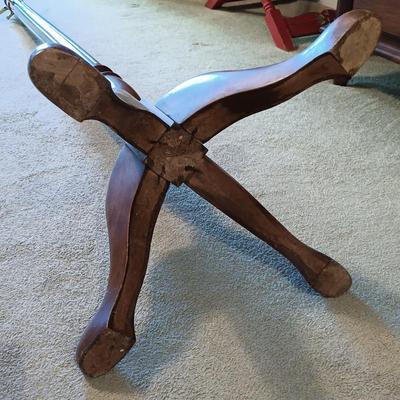 LOT 130: Vintage Coat and Hat Rack