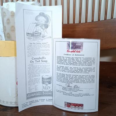 LOT 131: Campbell's Soup Pirate Boy with Boyd's Bears