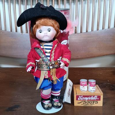 LOT 131: Campbell's Soup Pirate Boy with Boyd's Bears