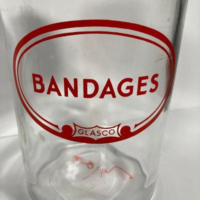 LOT 214: Collection of Vintage Glasco Containers with Enamel Measuring Cup