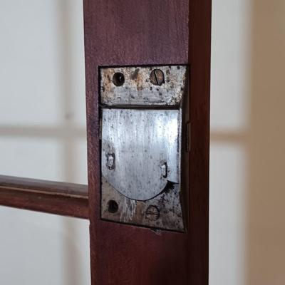 LOT 220: Antique Corner Hutch