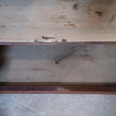 LOT 220: Antique Corner Hutch