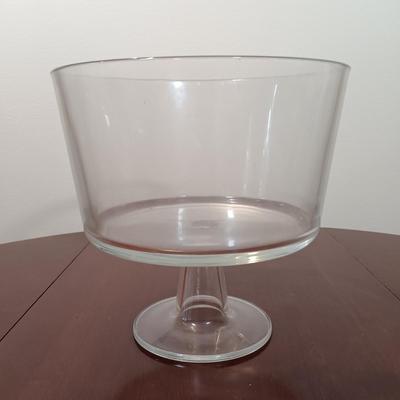 LOT 221: Wilton Pewter Acanthus and Grape Plates, Glass Parfait Dish & More