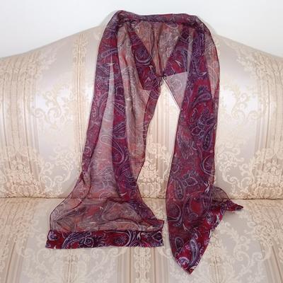 LOT 222: Olinala Lacquered Wood Tray, Serizawa Japanese Wrapping Cloth & Fashion Scarves