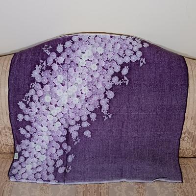 LOT 222: Olinala Lacquered Wood Tray, Serizawa Japanese Wrapping Cloth & Fashion Scarves