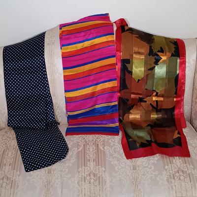 LOT 223: Large Collection of Fashion Scarves