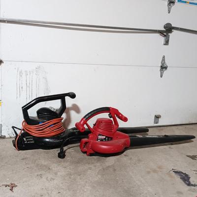 LOT 227: Craftsman and Toro Electric Leaf Blowers
