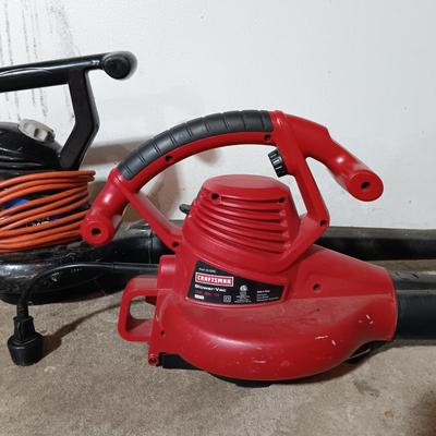 LOT 227: Craftsman and Toro Electric Leaf Blowers