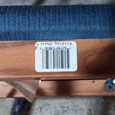 LOT 229: Set of (4) Stakmore Co. Folding Chairs with an Ames Brand Card Table