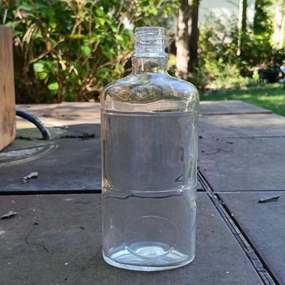 LOT 239: Leone Industries Commemorative Glass Jars & Micrin Oral Antiseptic Glass