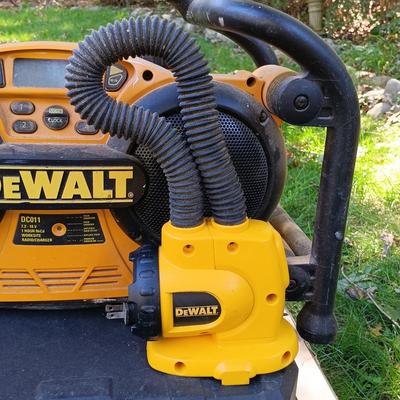 LOT 240: Dewalt DC011 Radio, DC330 Jig Saw, Craftsman Edge Trimmer & More