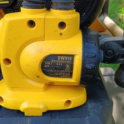 LOT 240: Dewalt DC011 Radio, DC330 Jig Saw, Craftsman Edge Trimmer & More