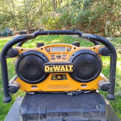LOT 240: Dewalt DC011 Radio, DC330 Jig Saw, Craftsman Edge Trimmer & More