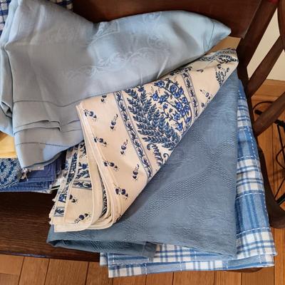 LOT 241: Large Collection of Linens