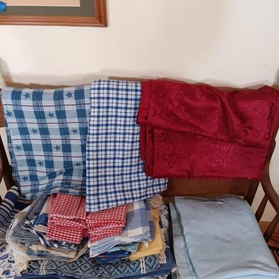 LOT 241: Large Collection of Linens