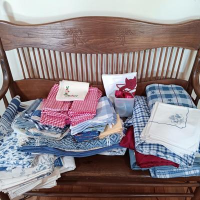 LOT 241: Large Collection of Linens