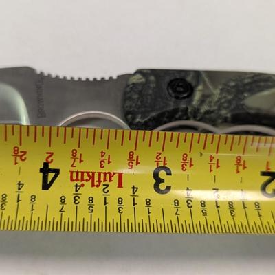 4 Piece Browning RMEF Rocky Mountain Elk Hunting Knife Set