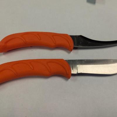 JaegerPair Dual-Blade Skinning & Gut Hook Pair w/ Sheath
