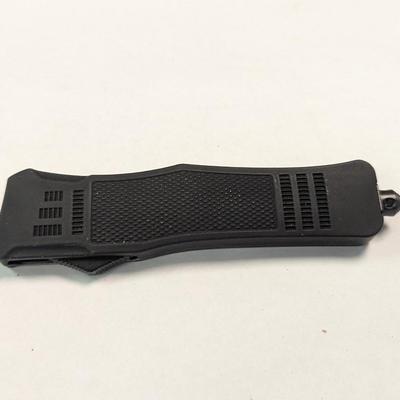 Double Action, Out-the-Front (OTF) D2 Normandy Knife w/ Glass Break