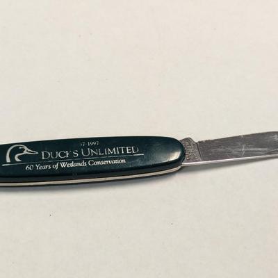 Ducks Unlimited 1937-1997 Imperial Ireland Stainless Single Blade Pocket Knife