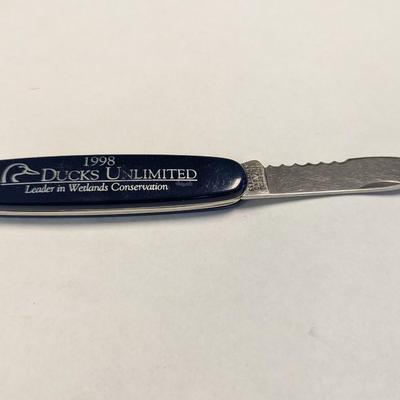 Ducks Unlimited 1998 Imperial Ireland Stainless Single Blade Pocket Knife