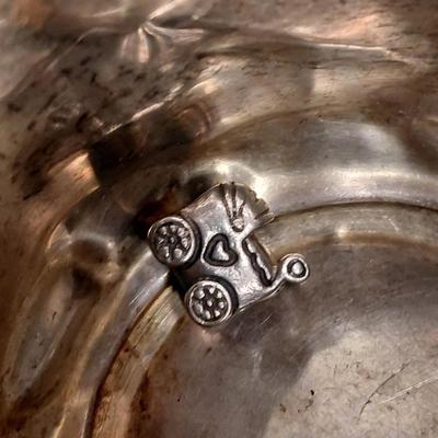 Pandora Charm Baby Stroller. 925 Sterling