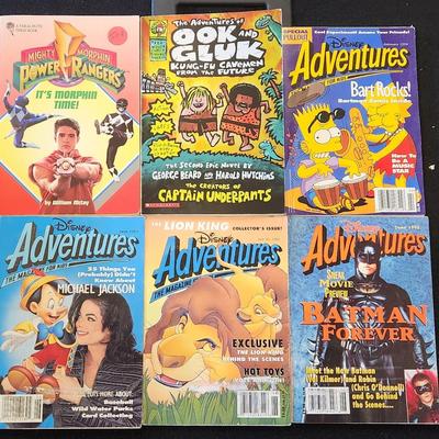 Sale Photo Thumbnail #149: Huge RL Stine Goosebumps & Fear Street series Disney Adventures Magazine Lot Vintage