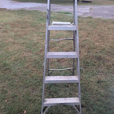 6' aluminum step ladder