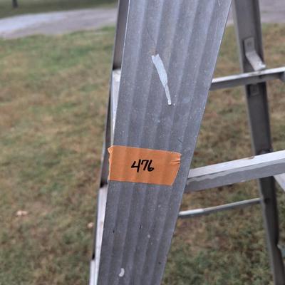 6' aluminum step ladder