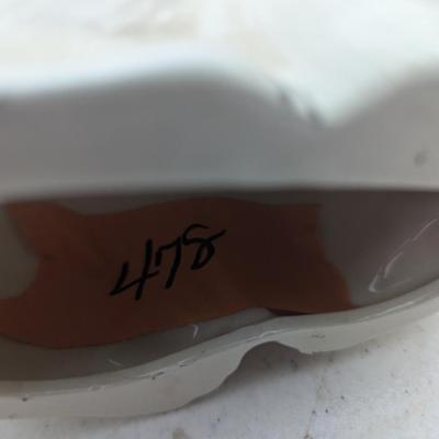 white ceramic rabbits