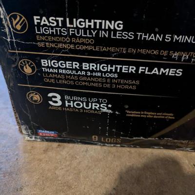 Duraflame logs- 7 logs