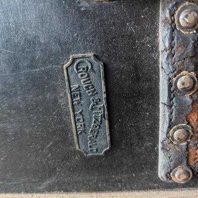 Antique steam trunk - crouch and Fitzgerald, pat date is May 4 1909