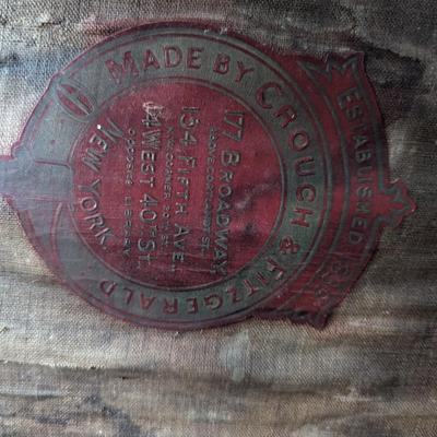 Antique steam trunk - crouch and Fitzgerald, pat date is May 4 1909