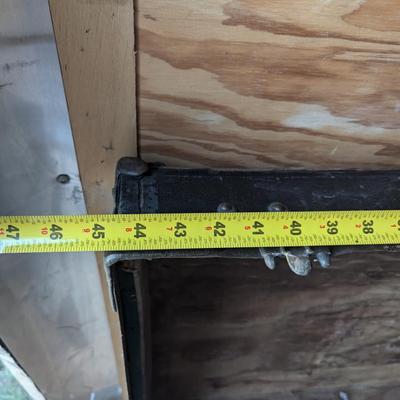 Antique steam trunk - crouch and Fitzgerald, pat date is May 4 1909