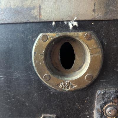 Antique steam trunk - crouch and Fitzgerald, pat date is May 4 1909