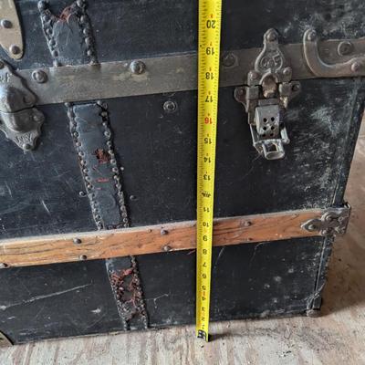 Antique steam trunk - crouch and Fitzgerald, pat date is May 4 1909