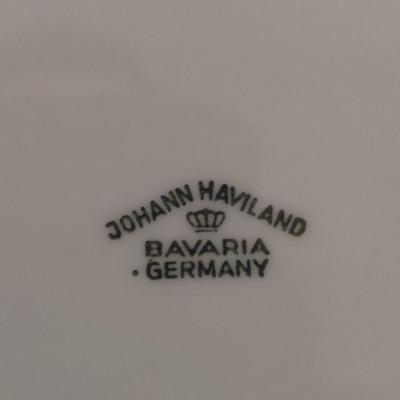 Johann haviland Sephia Rose Platter