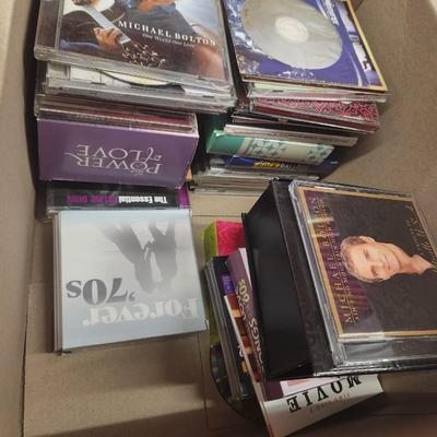 Box of CDs