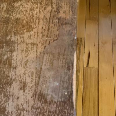 Sale Photo Thumbnail #16: Lakeside Craft Shops Cedar Chest  Sheboygan, Wi
Veneer Peeling on the lid..  Hinge needs to be reattached on the right inside
Approximately 40"X18"X21