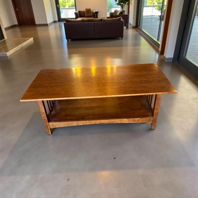 Sale Photo Thumbnail #55: Mission Style Coffee Table By Kincaid Furniture
Approximately  28"X52"X18"