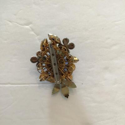 Sale Photo Thumbnail #34: Vintage Vendome Glass Brooch . Please see attached photos.